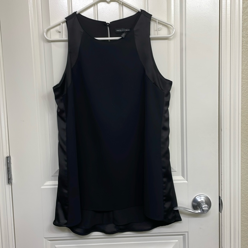 White House Black Market black size 4 long blouse tunic